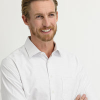 Açık Bordo Uzun Kol Regular Fit Kareli Gömlek