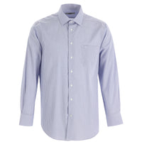 Koyu Lacivert Uzun Kol Regular Fit Ekose Gömlek