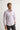  Lila Uzun Kol Slim Fit Dar Kesim Non Iron Saten Pamuklu Gömlek