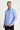 Açık Mavi Uzun Kol Slim Fit Dar Kesim Klasik Non Iron Pamuklu Gömlek