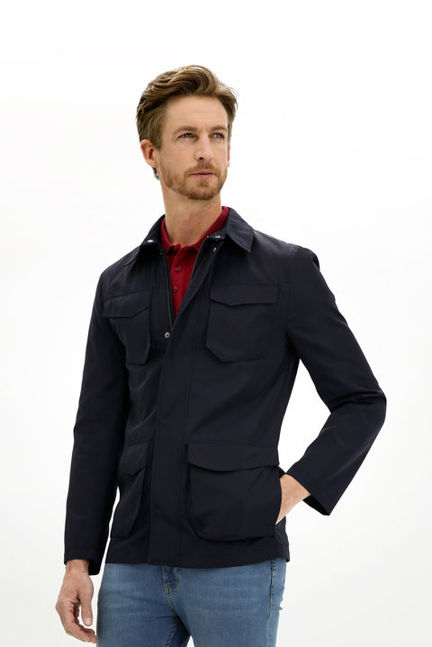 Koyu Lacivert Mevsimlik Spor Mont