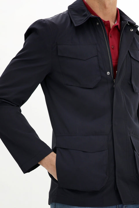 Koyu Lacivert Mevsimlik Spor Mont