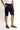 Koyu Lacivert Slim Fit Dar Kesim Bermuda Şort