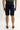 Koyu Lacivert Slim Fit Dar Kesim Bermuda Şort