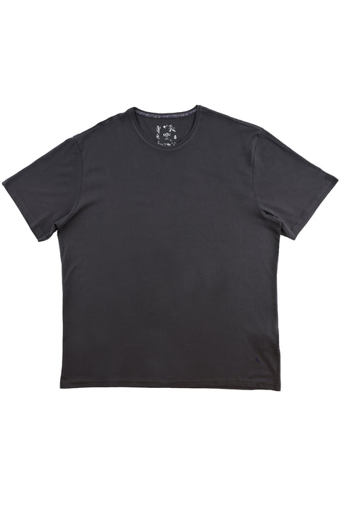 Marengo Büyük Beden Bisiklet Yaka Slim Fit Dar Kesim Pamuk Tişört