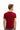  Açık Bordo V Yaka Slim Fit Dar Kesim Pamuk Tişört