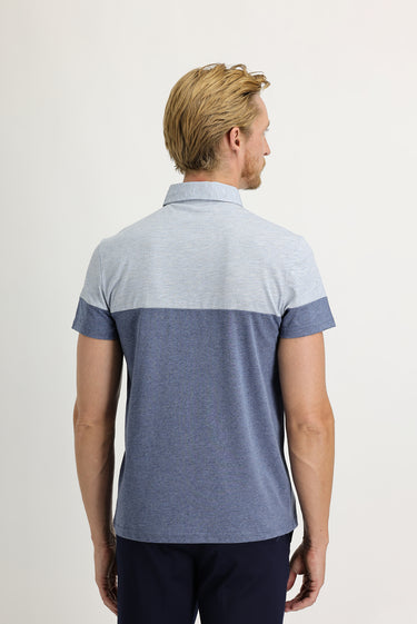 İndigo Polo Yaka Regular Fit Desenli Tişört