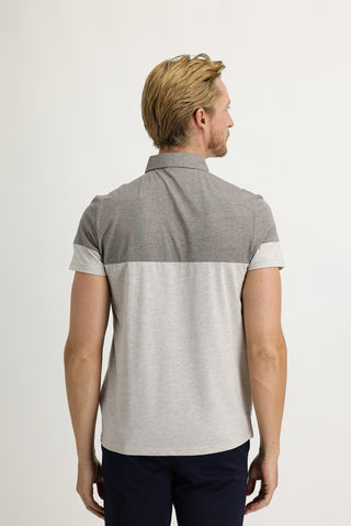  Açık Kahve  Polo Yaka Regular Fit Desenli Tişört