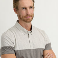 Koyu Kahve Polo Yaka Regular Fit Desenli Tişört