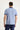 Mavi Polo Yaka Slim Fit Dar Kesim Desenli Pamuk Tişört