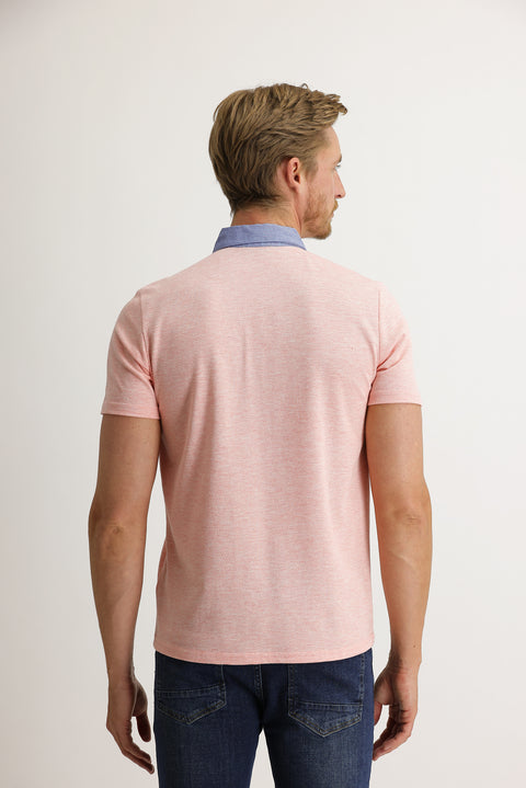 Yavru Ağzı Polo Yaka Regular Fit Tişört