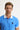 Açık Mavi Polo Yaka Slim Fit Dar Kesim Desenli Tişört