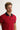  Açık Bordo Polo Yaka Slim Fit Dar Kesim Desenli Tişört