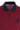 Koyu Bordo Polo Yaka Slim Fit Dar Kesim Desenli Tişört