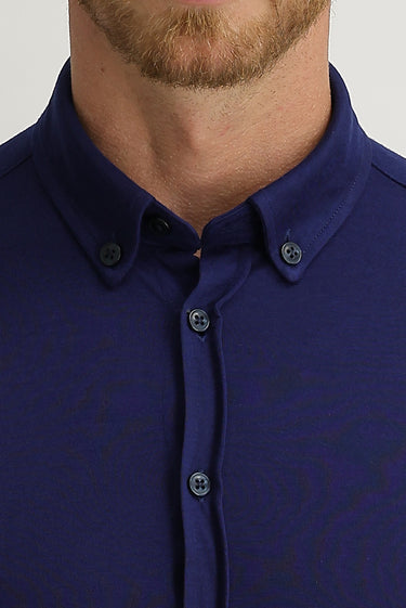 Açık Lacivert Polo Yaka Gömlek Tişört