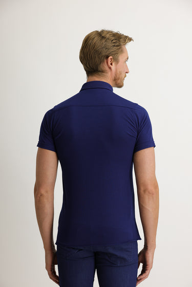 Açık Lacivert Polo Yaka Gömlek Tişört