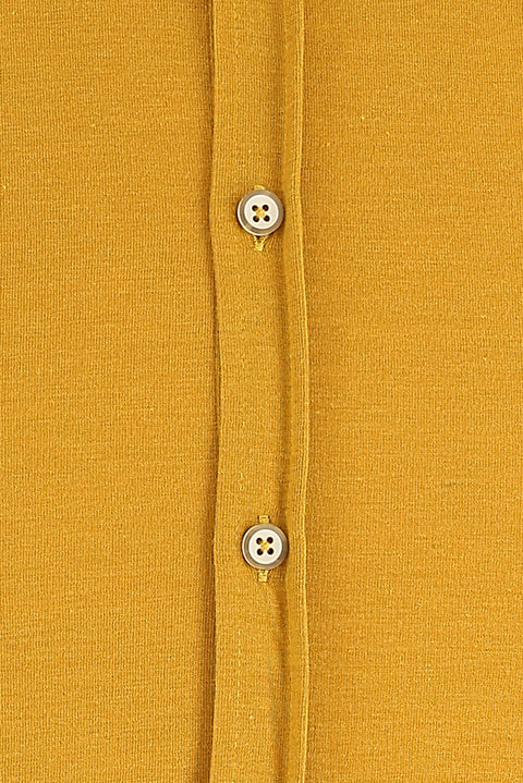 Hardal Polo Yaka Gömlek Tişört