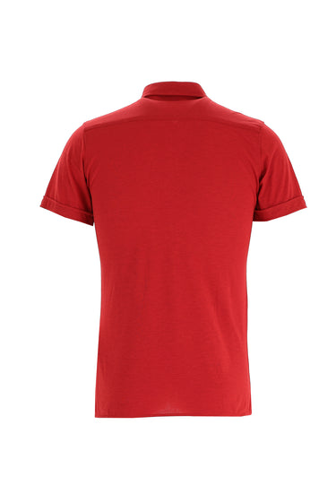 Koyu Kırmızı Polo yk gömlek model t-shırt