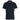 Siyah Polo Yaka Slim Fit Dar Kesim Desenli Pamuk Tişört