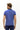 Aqua Mavisi Polo Yaka Slim Fit Dar Kesim Desenli Pamuk Tişört
