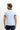 Mavi Polo Yaka Slim Fit Dar Kesim Desenli Pamuk Tişört