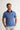 Kırık Beyaz Polo Yaka Slim Fit Dar Kesim Desenli Pamuk Tişört