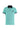 Mint Yeşili Polo Yaka Slim Fit Dar Kesim Desenli Pamuk Tişört
