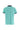 Mint Yeşili Polo Yaka Slim Fit Dar Kesim Desenli Pamuk Tişört