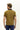 Yağ Yeşili-Olive Polo Yaka Slim Fit Dar Kesim Desenli Pamuk Tişört