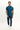 Koyu Petrol Polo Yaka Slim Fit Dar Kesim Nakışlı Pamuk Tişört