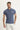 İndigo Polo Yaka Slim Fit Dar Kesim Pamuklu Tişört