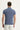 İndigo Polo Yaka Slim Fit Dar Kesim Pamuklu Tişört