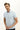 Uçuk Mavi Polo Yaka Slim Fit Dar Kesim Tişört