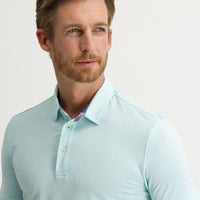 Mint Yeşili Polo Yaka Slim Fit Dar Kesim Tişört