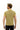 Açık Sarı Polo Yaka Slim Fit Dar Kesim Desenli Tişört