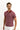  Açık Bordo Polo Yaka Slim Fit Dar Kesim Desenli Tişört