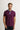 Vişne Cepli Polo Yaka Slim Fit Dar Kesim Pamuklu Tişört