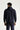 Orta Lacivert Kapüşonlu Oversize Pamuklu Sweatshirt