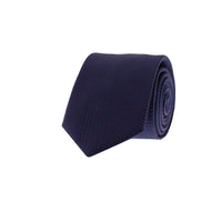 Dark Navy Patterned Tie