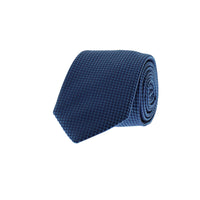 Koyu Mavi  Desenli Kravat