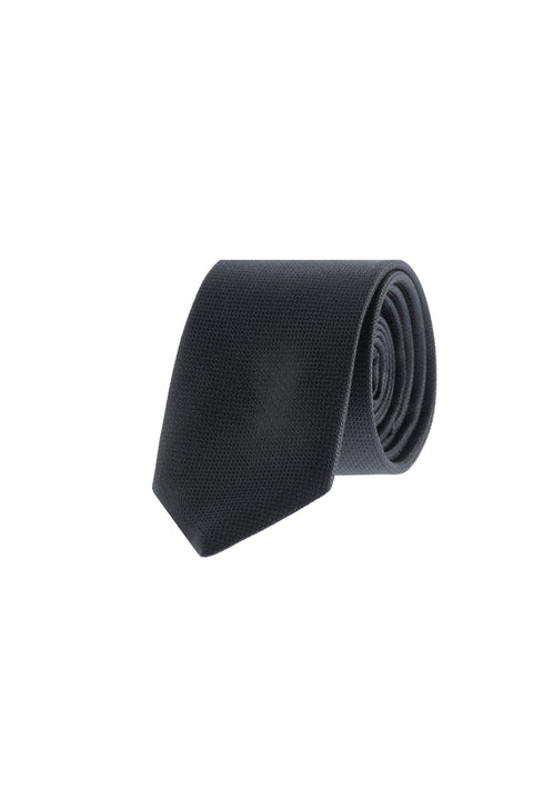 Black Patterned Tie