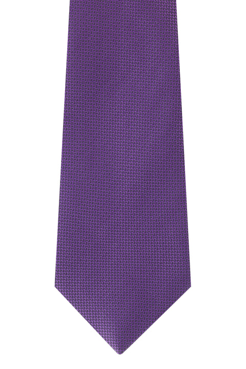 Orta Mor Desenli Kravat