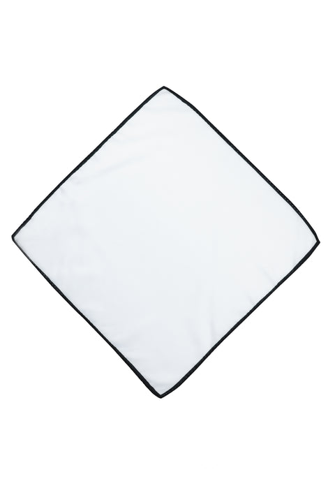 Kırık Beyaz Saten Mendil