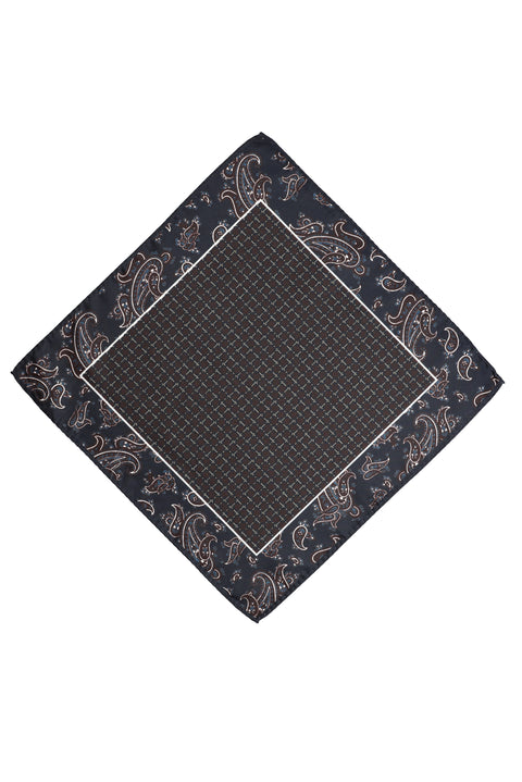 Açık Bordo Desenli Mendil