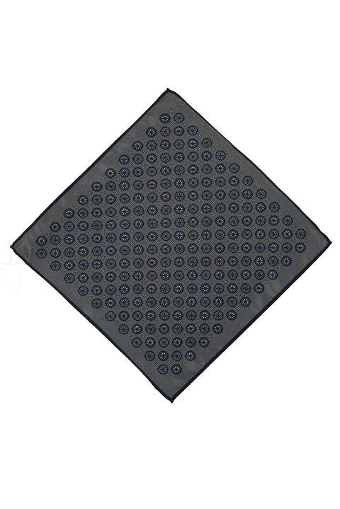 Orta Füme Desenli Mendil