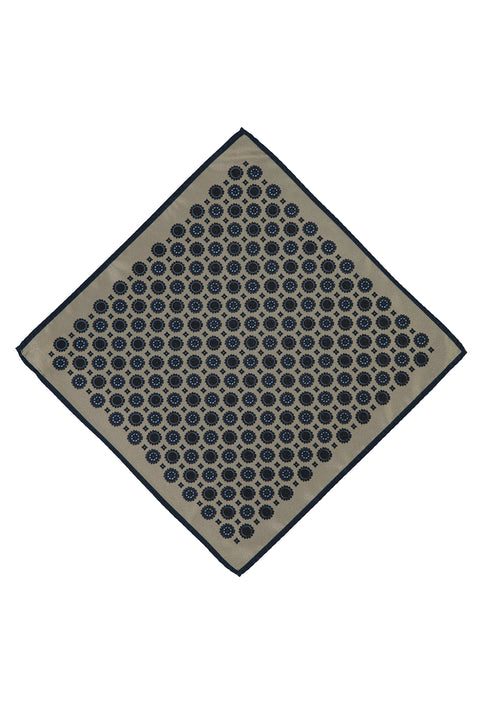 Açık Haki Desenli Mendil