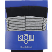 Siyah 2li Çizgili Süprem Boxer