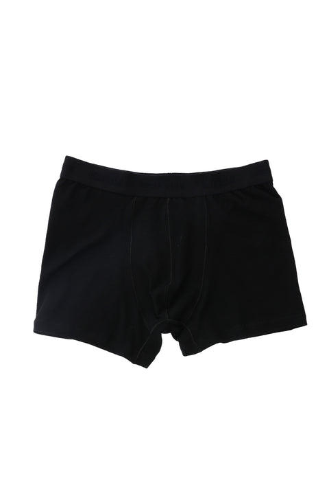 Siyah 2'li Desenli Pamuklu Süprem Boxer Seti