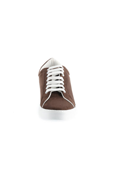 Koyu Kahve Sneaker Ayakkabı