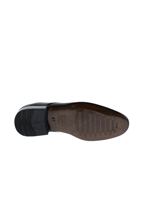 Orta Kahve Klasik Deri Ayakkabı